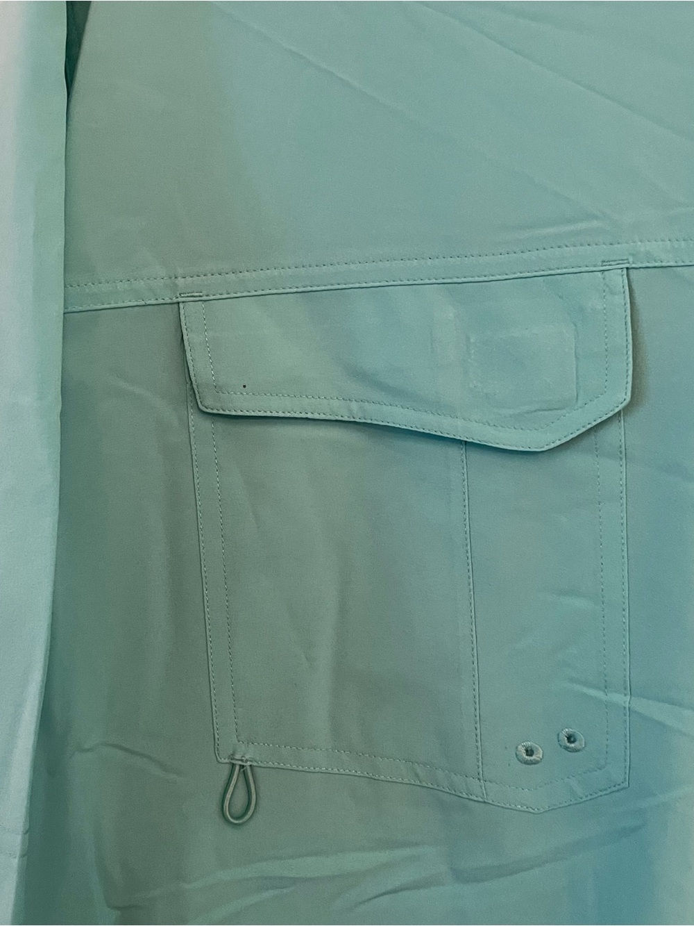 Bimini Bay Shirt Mens Size 2XL Green Breathable Fishing *Read Description* - Picture 3 of 6